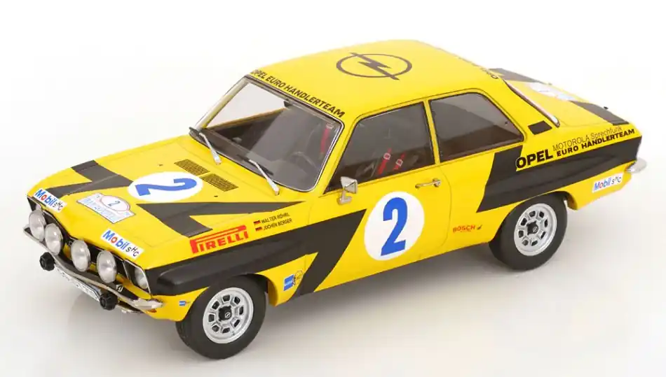 Opel Ascona A 2 Rally Acropolis 1975 W. Röhrl - C. Geistdörfer Ne maradj le