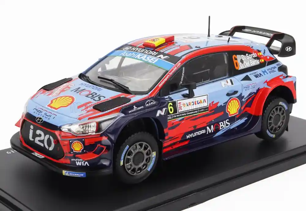 Ne maradj le Hyundai i20 WRC 6 Rally Sardinia győztes 2019 D. Sordo - C. del Bario