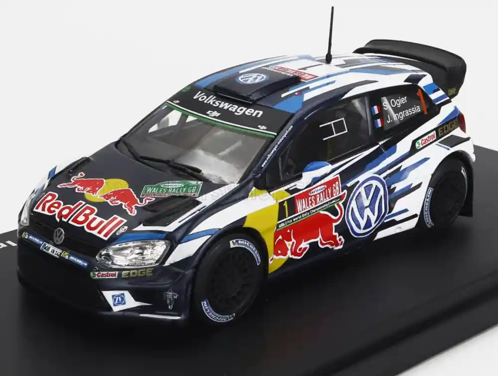 Volkswagen Polo R WRC 1 Rally Wales győztes 2016 S. Ogier - J. Ingrassia Korlátozott ajánlat