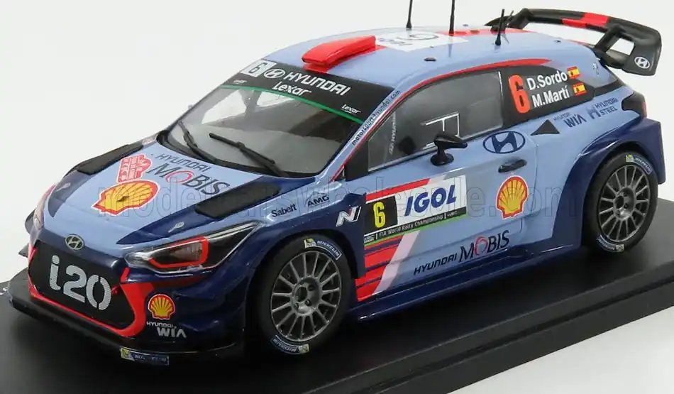 Hyundai i20 WRC 6 Rally Tour de Corse 2017 D. Sordo - C. del Bario Árengedmény