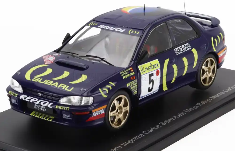 Olcsó Subaru Impreza 555 5 Rally Montecarlo győztes 1995 C. Sainz - L. Moya