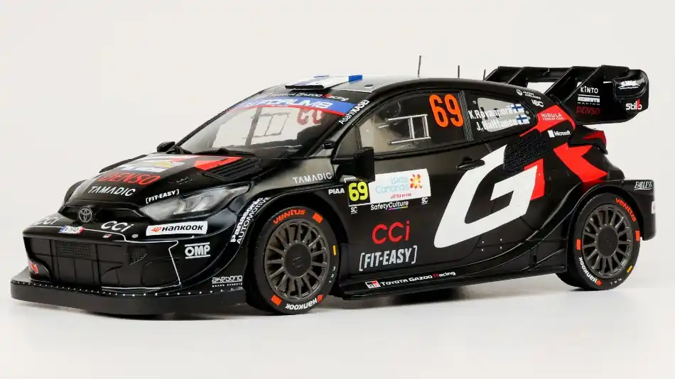 Toyota GR Yaris Rally1 69 Rally Islas Canaris 2025 K. Rovanperä - J. Halttunen Expressz szállítás