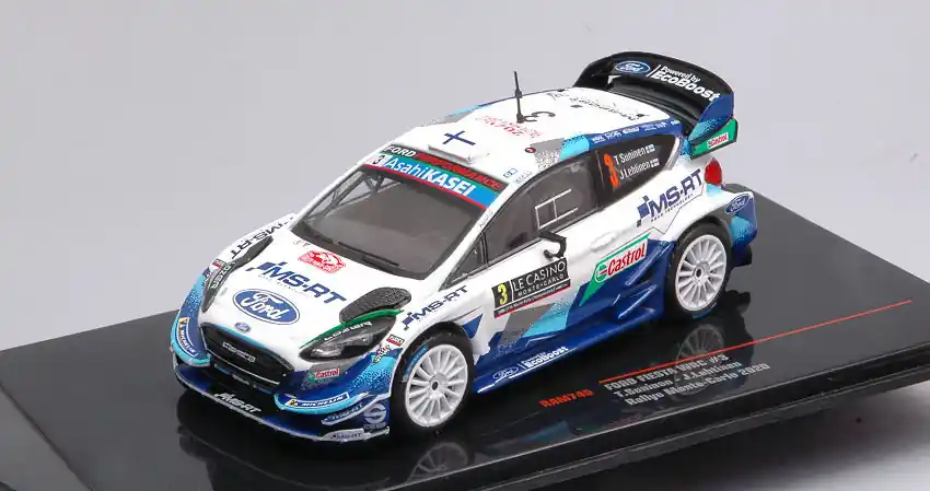 Azonnal elérhető Ford Fiesta WRC 3 Rally Montecarlo 2020 T. Suninen - J. Lehtinen