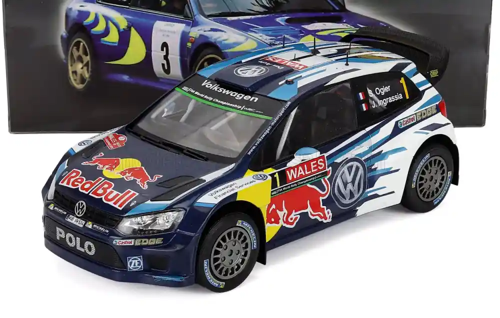 Különleges ajánlat Volkswagen Polo WRC 1 Rally Wales győztes 2015 S. Ogier - J. Ingrassia