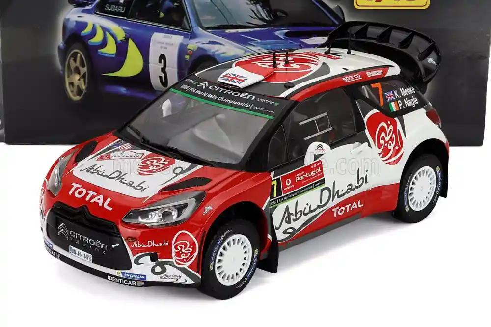 Citroën DS3 WRC 7 Rally Portugal győztes 2016 K. Meeke - P. Nagle Legkelendőbb