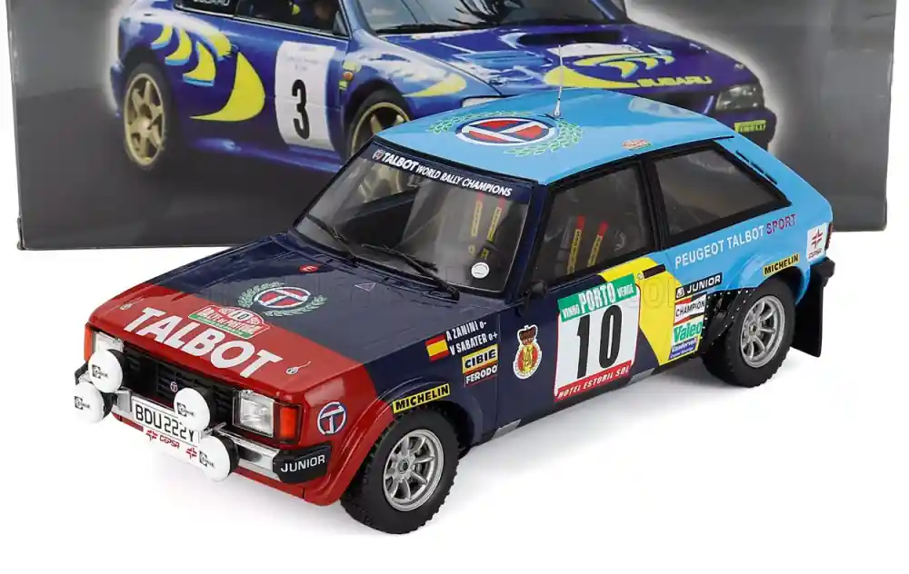 Alacsony ár Talbot Sunbeam Lotus (éjszakai) 10 Rally Portugal 1983 A. Zanini - V. Sabater