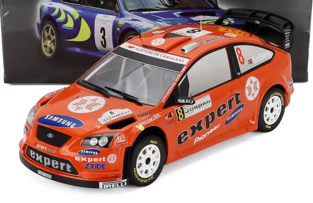 Vedd meg online Ford Focus RS WRC07 Expert 14 Rally Jordan 2008 H. Solberg - C. Menkerud