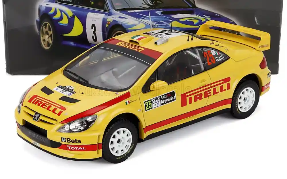 Peugeot 307 WRC 25 Rally Argentina 2006 G. Galli - G. Bernacchini Árcsökkenés