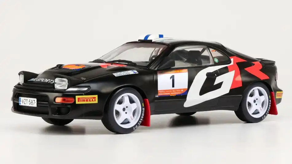 Gyors kiszállítás Toyota Celica GT 4 Turbo 97 Rally Costa Brava 2025 J.M. Latvala - H. Hussi