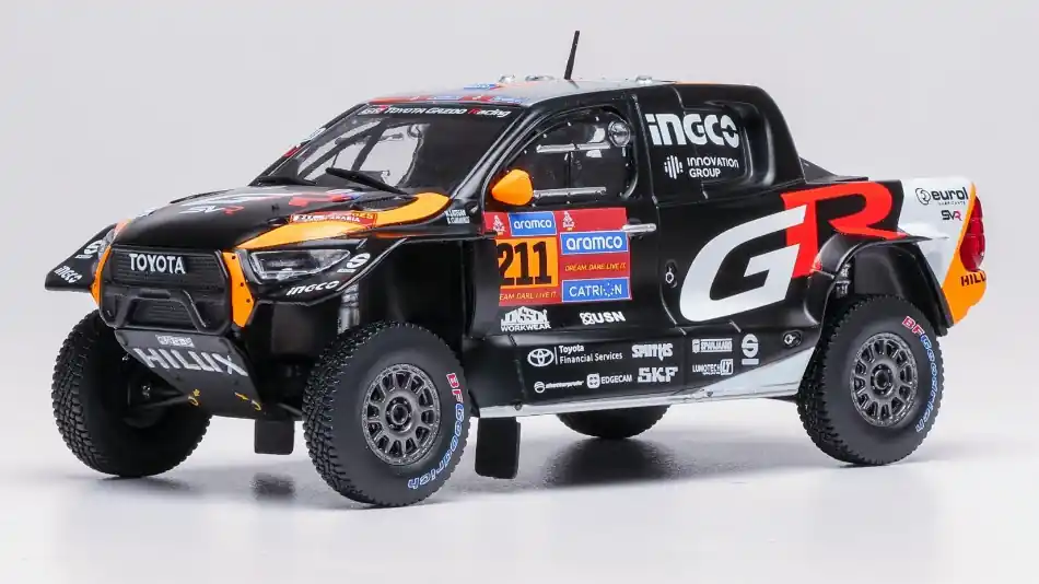 Toyota GR DKR Hilux EVO T1+ 211 Dakar 2025 L. Henk - C. Brett Alacsony ár