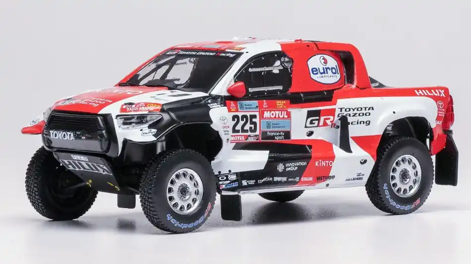 Toyota GR DKR Hilux EVO T1+ 207 Dakar 2022 G. de Villiers - D. Murphy Biztonságos vásárlás