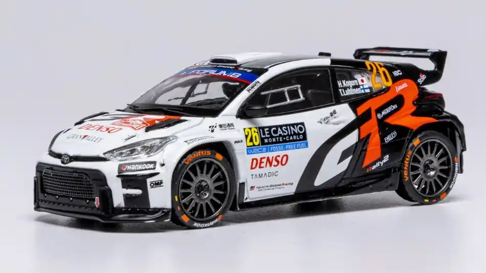 Toyota GR Yaris 26 Rally Monte-Carlo 2025 H. Kogure - T. Luhtinen Bestseller