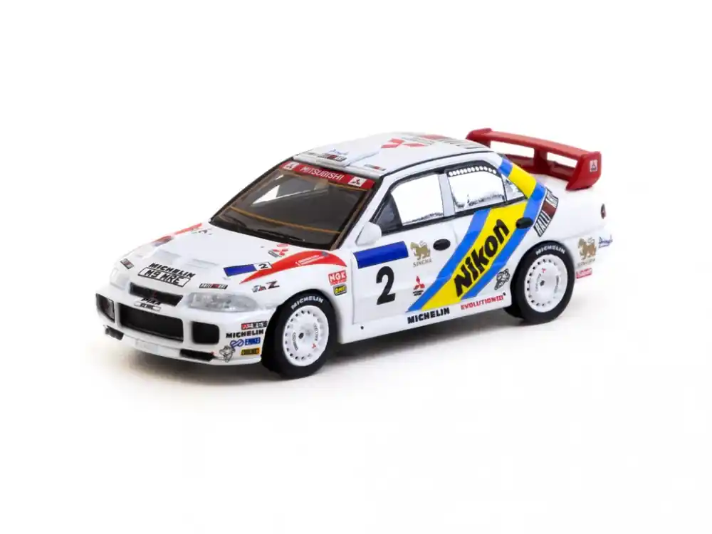 Mitsubishi Lancer Evolution III 2 Rally Hong Kong-Peking győztes 1995 Vásárlói kedvenc