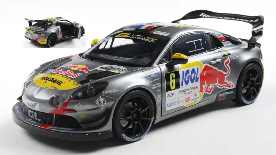 Alpine A110 RGT+ 6 Rally du Mont Blanc 2024 L. Godey - S. Loeb Rendeld meg most