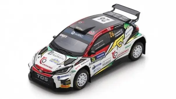 Toyota GR Yaris 26 Rally Sweden 2024 M. Heikkila - K. Temonen Expressz szállítás