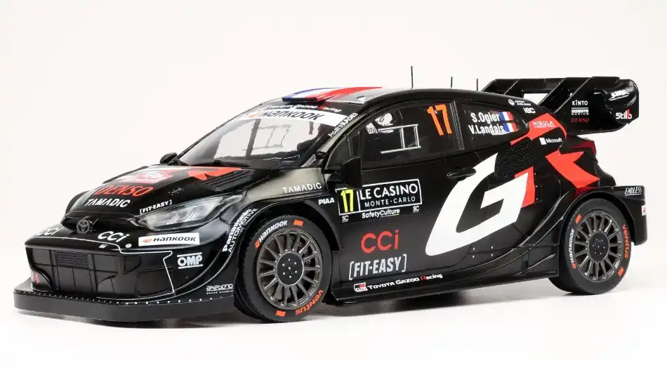 Toyota GR Yaris 17 Rally1 MonteCarlo 2025 S. Ogier - V. Landais Azonnal elérhető
