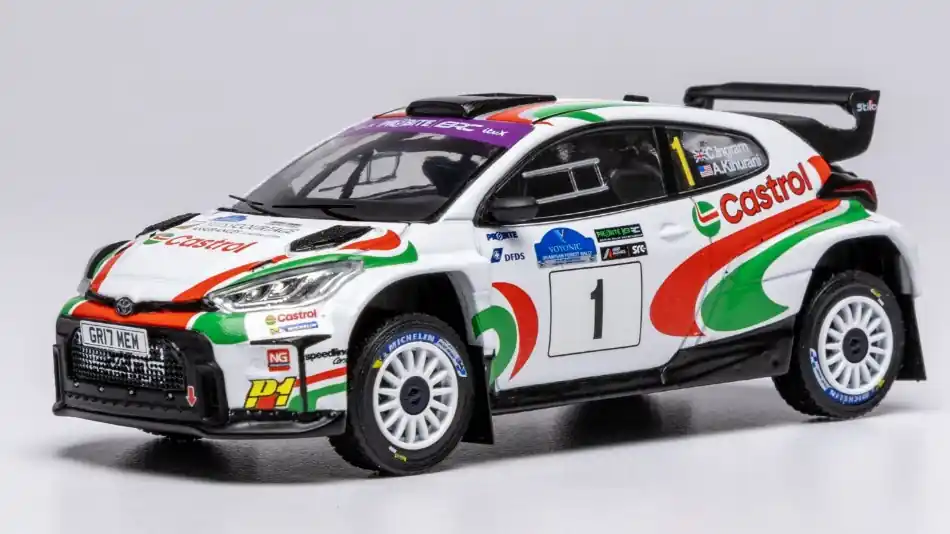 Toyota GR Yaris 1 Rally2 Voyonic Grampian Forest 2024 C. Ingram - A. Kihurani Szuper ajánlat
