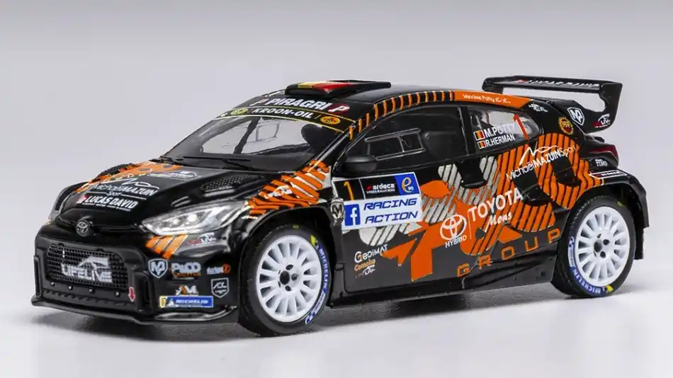 Toyota GR Yaris 1 Rally2 Ypres 2024 M. Potty - R. Herman Biztonságos vásárlás