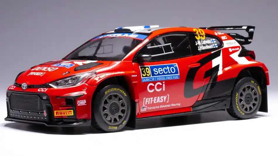 Vedd meg most Toyota GR Yaris 39 Rally2 Finland 2024 J-M. Latvala - J. Hänninen