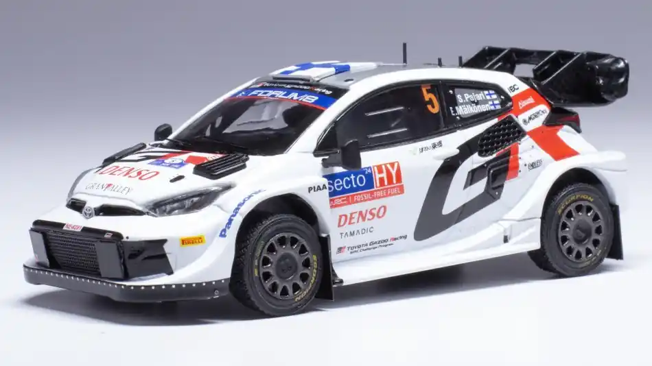 Toyota GR Yaris WRC 5 Rally Finland 2024 S. Pajari - E. Mälkonen Bestseller