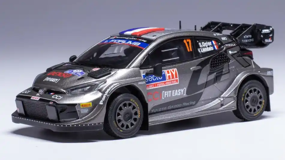 Toyota GR Yaris WRC 17 Rally Finland 2024 S. Ogier - V. Landais Vedd meg most