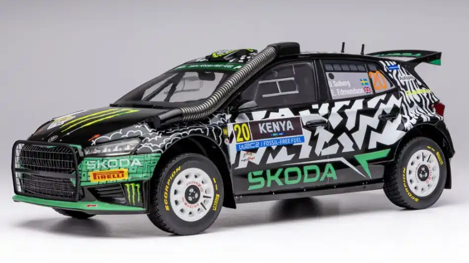 Skoda Fabia 22 Rally2 Safari Kenya 2024 O.Soberg - E. Edmondson Prémium