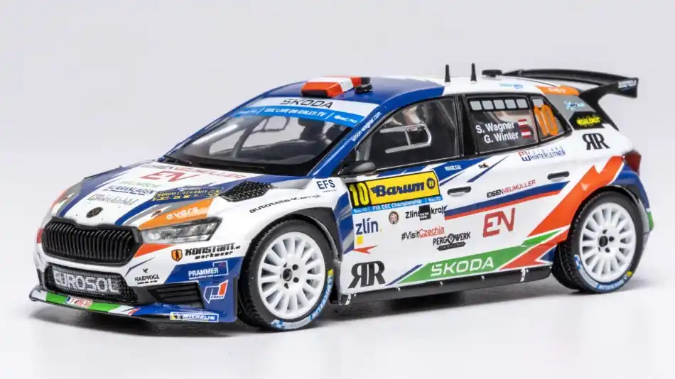 Alacsony ár Skoda Fabia 10 Rally2 Barum 2023 S. Wagner - G. Winter