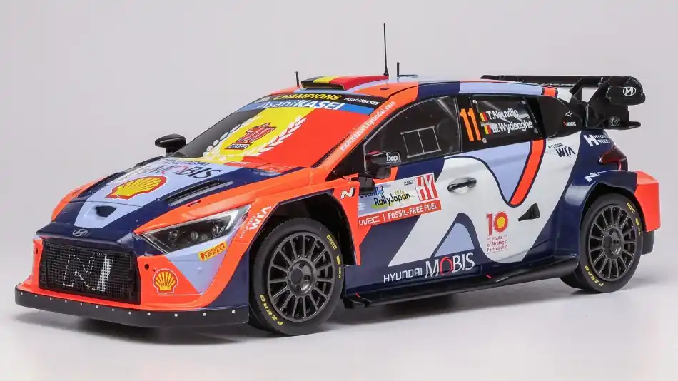 Hyundai i20 N 11 Rally1 Japan 2024 T. Neuville - M. Wydaeghe Rendeld meg most