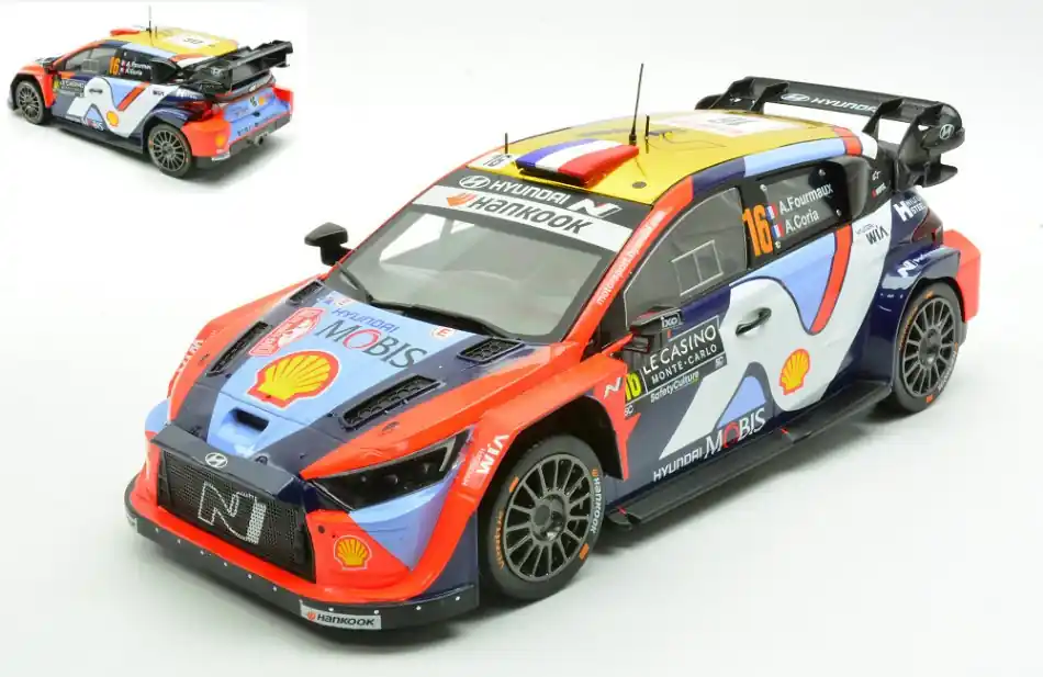 Hyundai i20 N 30 WRC Rally Monte-Carlo 2025 A. Fourmaux - A. Coria Alacsony ár