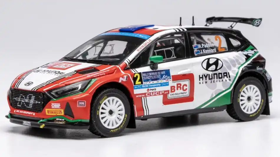 Biztonságos fizetés Hyundai i20 N 2 Rally2 Serras de Fafe 2023 H. Paddon - J. Kennard