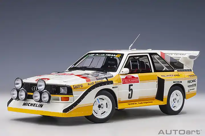 Akciós ár Audi Sport Quattro S1 5 Rally Sanremo győztes 1985 W. Röhlr - C. Geistdörfer