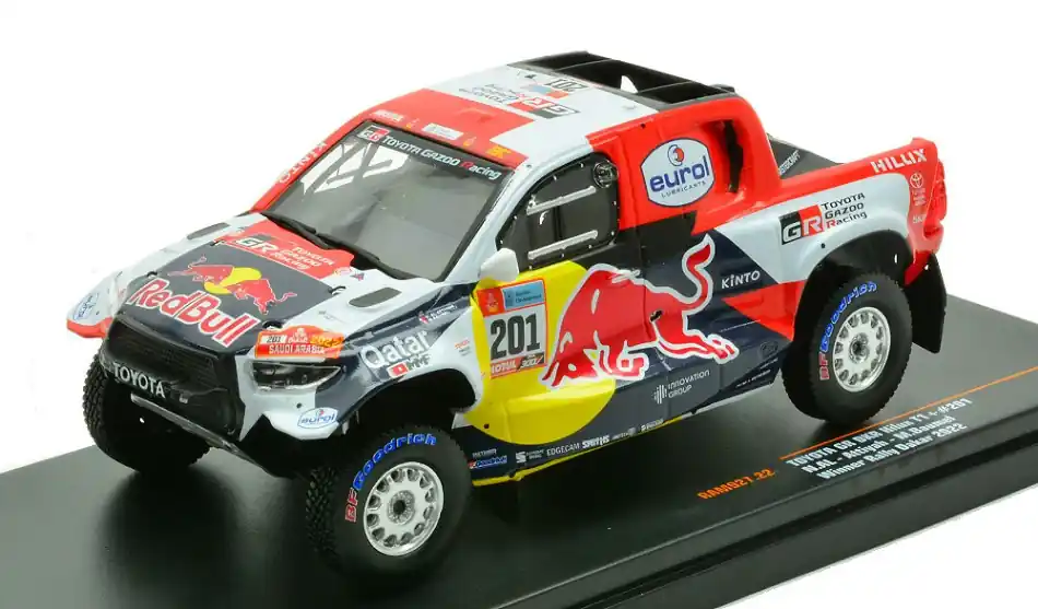 Alacsony ár Toyota Hilux GR DKR Team Gazoo Racing 201 Dakar rally győztes 2022 N. Al-Attiyah - M. Baumel