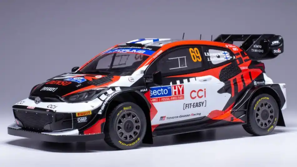 Ajánlat Toyota GR Yaris WRC 69 Rally Finland 2024 K. Rovanpera - J. Halttunen