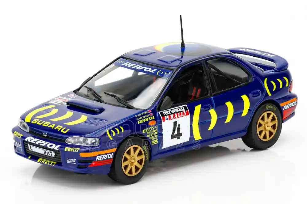 Subaru Impreza n.4 RAC rally 1995 C. McRae - D. Ringer Azonnali szállítás