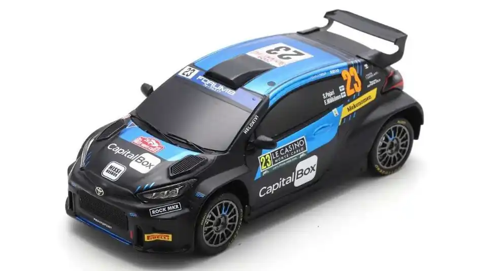 Toyota Yaris n.23 RC2 Rally Monte-Carlo 2024 S. Pajari - E. Mälkönen Vedd meg most