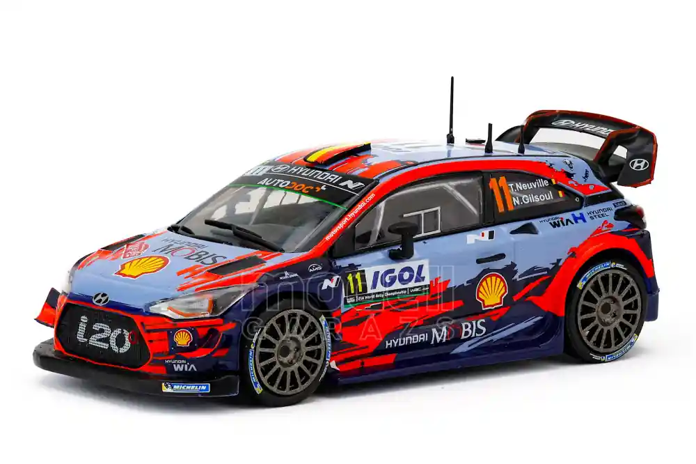 Újdonság Hyundai i20 Coupé WRC 2019 T. Neuville - N. Gilsoul