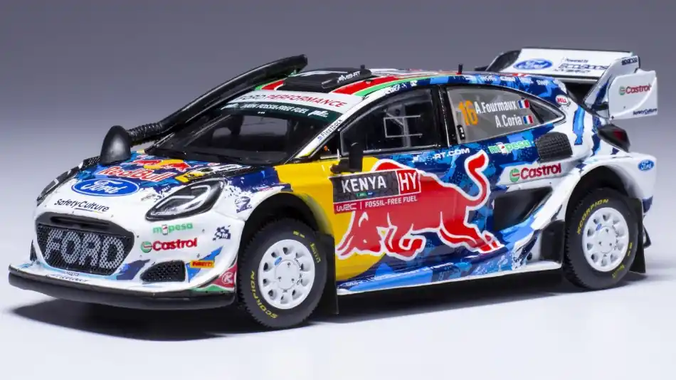 Ford Puma WRC n.16 Safari rally Kenya 2024 A. Fourmaux - A. Coria Rendeld meg most