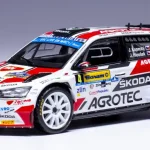 Biztonságos vásárlás Skoda Fabia rally2 E n.4 Barum rally 2022 J. Kopecky - J. Hlousek