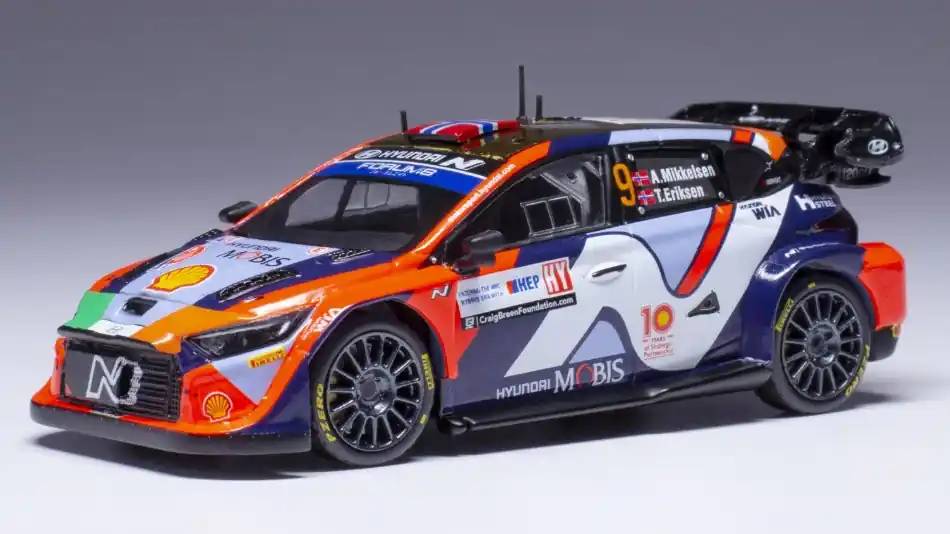 Hyundai i20 N WRC n.1 Rally Croatia 2024 A. Mikkelsen - T. Eriksen Olcsóbb
