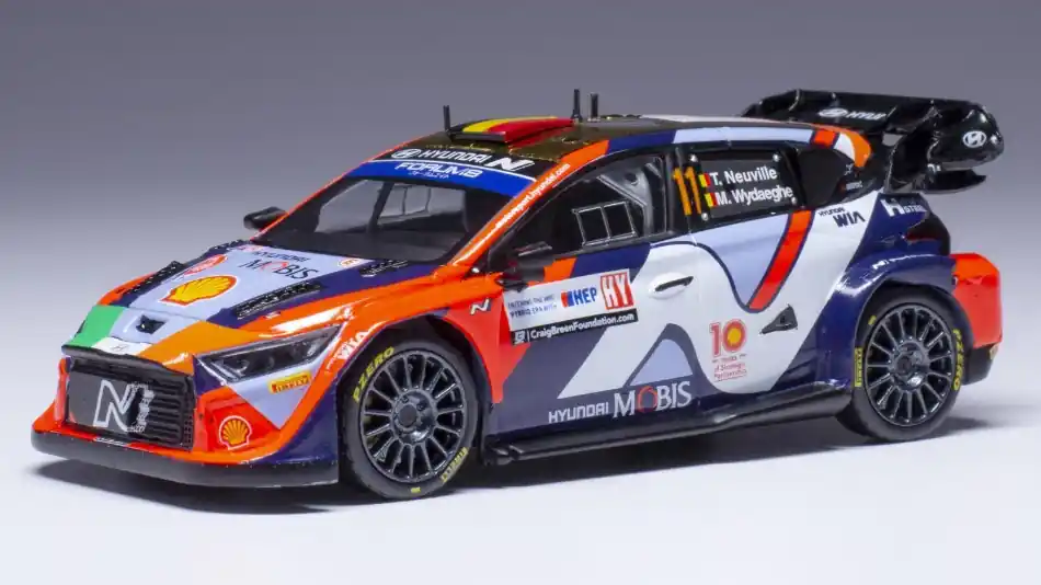 Hyundai i20 N WRC n.11 Rally Croatia 2024 T. Neuville - M. Wydaeghe Gyors szállítás