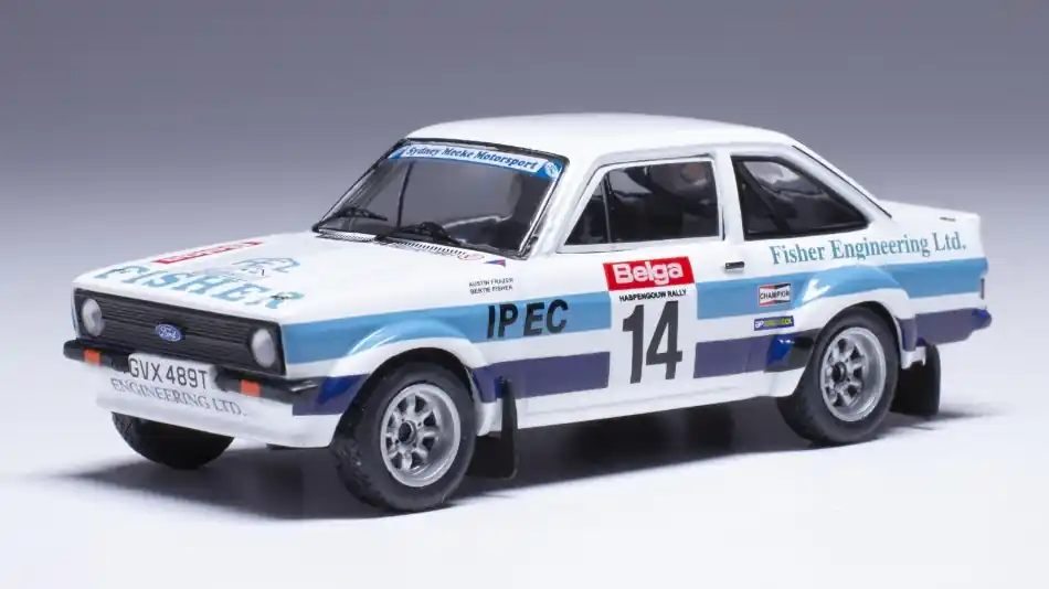 Ford Escort Mk2 RS 1800 n.14 Haspengouw rally 1980 B. Fisher - A. Frazer Kiárusítás