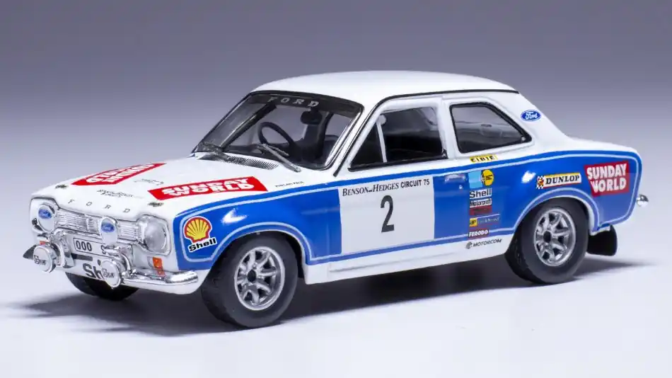 Ford Escort Mk1 RS 1600 n.2 Circuit of Ireland 1975 B. Coleman - P. Phelan Szuper akció