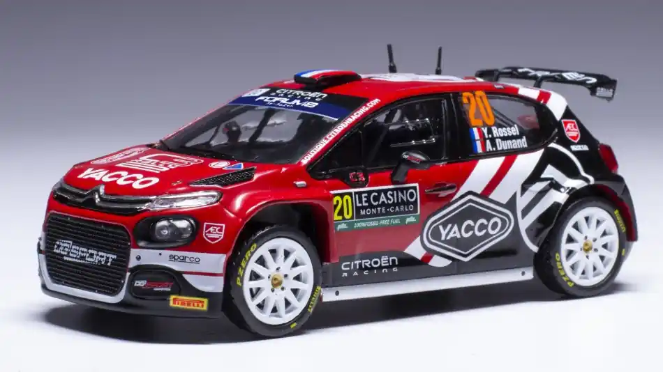 Biztonságos fizetés Citroën C3 Rally2 n.20 Rally Monte-Carlo 2024 Y. Rossel - A. Dunand