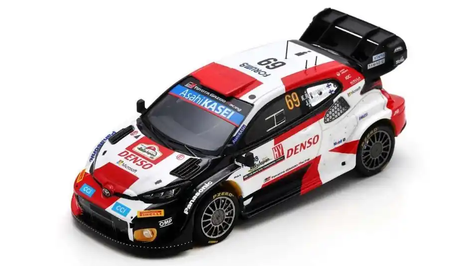 Biztonságos fizetés Toyota Yaris GR n.69 Rally Japan 2023 K. Rovanpera - J. Halttunen