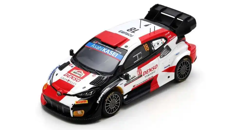 Akció Toyota Yaris GR n.18 Rally Japan 2023 T. Katsuta - A. Johnston