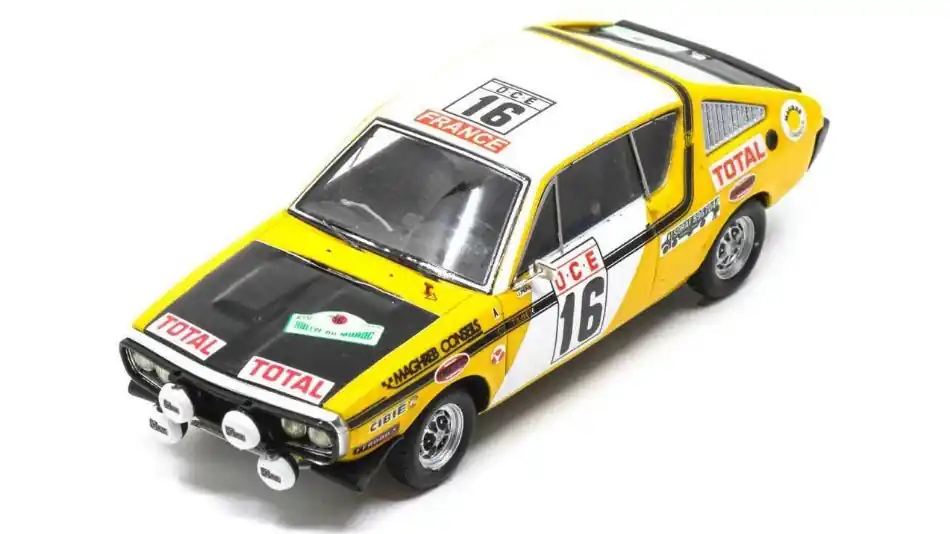 Renault 17 n.16 Rallye du Marocco 1976 J. Prive‘-"Tiber" Népszerű