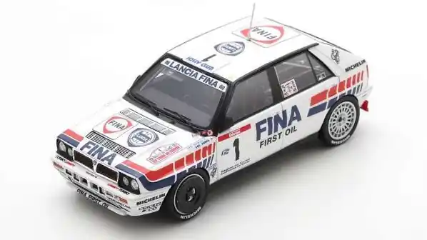 Outlet Lancia Delta HF Integrale n.1 Rally Tour de Corse 1991 D. Auriol - B. Occelli
