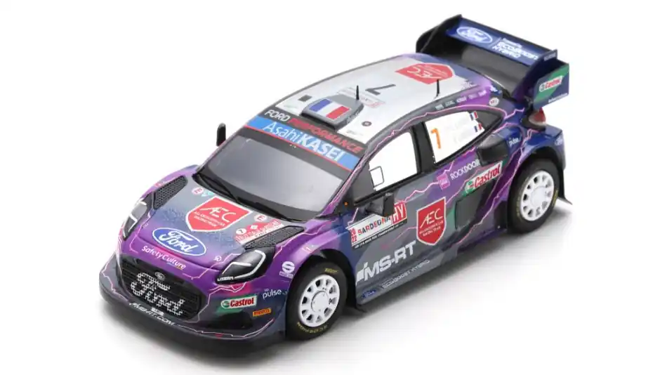 Népszerű Ford Puma n.7 Rally Sardinia 2022 P.L. Loubet - V. Landais