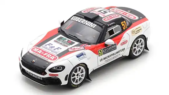 Abarth 124 RGT n.51 Rally Monte-Carlo 2022 A. Sassi - G. Romei Kihagyhatatlan ajánlat