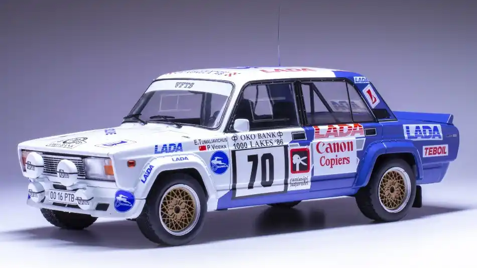 Ne maradj le Lada 2105 VFTS n.70 1000 Lakes rally 1986 E. Tumalevicious - P. Videika